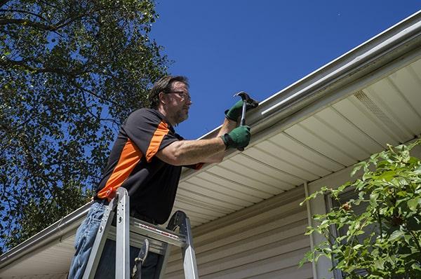 gutter repair we use high-quality materials such as aluminum, copper, or steel for gutter repair